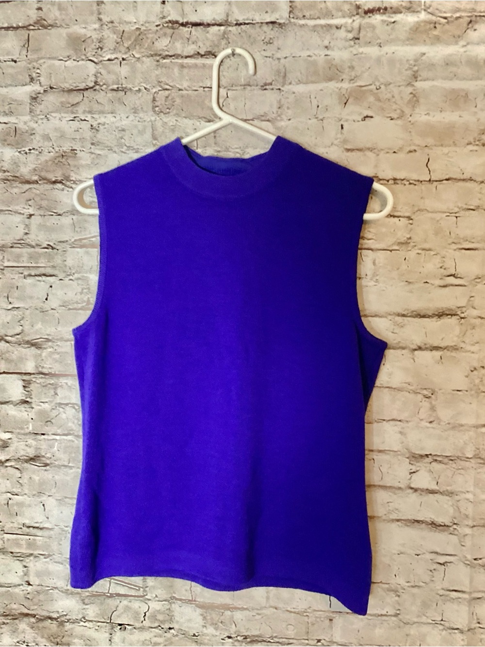 St John’s vintage Royal blue Santana pullover blouse